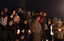 Фото 12: До Дня Гідності та Свободи у Львові відбулася спільна молитва та тиха хода зі свічками (відео)