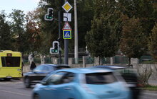 Фото 2: У Львові світлофори обладнують системами резервного живлення з сонячними панелями