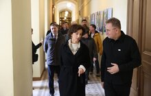 Фото 6: До Львова приїхали три міністри та генеральна директорка, яка очолює ЮНЕСКО у світі: що написали у Книзі почесних гостей