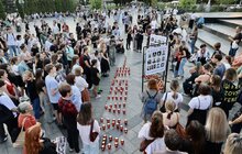 Фото 22: У Львові вшанували памʼять жертв теракту в Оленівці