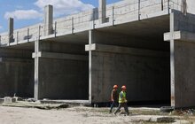 Фото 4: Сміттєпереробний завод у Львові збудований на 65% і сюди вже завезли першу частину обладнання (відео)
