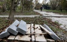 Фото 2: На вул. Стрийській дороблять тротуар, який з’єднає автовокзал і онколікарню (відео)