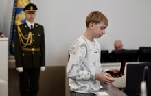 Фото 8: У Львові 35 захисників посмертно нагородили «Почесним знаком Святого Юрія»