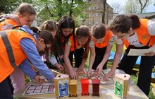 Фото 7: Вчимося граючись: у Львові дітей в ігровій формі навчають правильно сортувати відходи