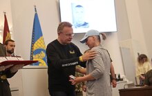 Фото 7: У мерії Львова посмертно нагородили львів'ян, які з 2014 року обороняли незалежність України
