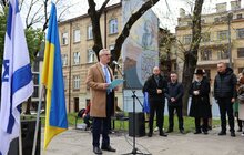 Фото 6: До 75 річниці проголошення незалежності Ізраїлю у Львові відкрили мурал «Атіква-Надія» (відео)