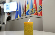 Фото 17: У Львові до Дня Захисників і Захисниць посмертно нагородили «Почесним знаком святого Юрія» 30 військових, які боронили Україну від ворога (фото)