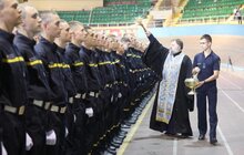 Фото 8: Курсанти Львівського національного університету безпеки життєдіяльності склали присягу