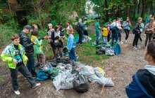 Фото 9: В межах Всесвітного дня прибирання у Львові зібрали 16 тонн сміття