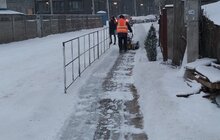 Фото 86: Комунальні служби працюють у посиленому режимі, задля прибирання міста від снігу