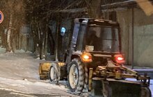 Фото 25: Для посипання доріг від ожеледиці минулої доби використано 513 м3 піскосуміші та 212 м3 солі
