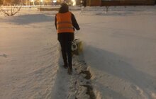 Фото 41: Для посипання доріг від ожеледиці минулої доби використано 513 м3 піскосуміші та 212 м3 солі