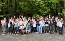 Фото 1: Ігри, творчість, спілкування: понад 100 батьків і дітей з Будинків сімейного типу взяли участь в етнозабавах у Львові 