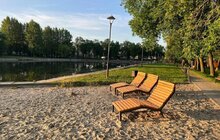 Фото 2: Столи та лавки у парках Львова: в місті триває облаштування вуличних меблів