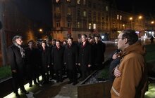 Фото 5: Біля пам’ятника 100-річчю ЗУНР відзначили 102-гу річницю Листопадового чину