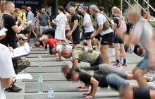 Фото 11: У Львові представники Сил оборони встановили рекорд України