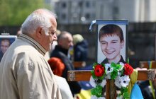 Фото 9: На Личакові помолились на могилах бійців АТО