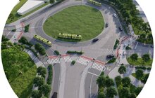 Фото 2: Пішохідний простір, велосипедна доріжка та окремі смуги для громадського транспорту: у Львові визначились, як виглядатиме вулиця Миколайчука