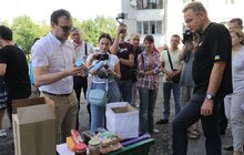 Фото 13: Встановити піч за 4 години: у Львові показали, як безпечно облаштувати пункт обігріву в укриттях (відео)