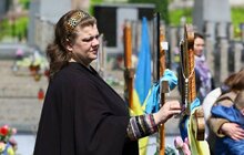 Фото 12: На Личакові помолились на могилах бійців АТО
