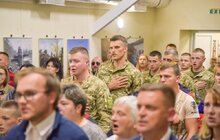 Фото 14: У Львові відбувся вечір пам`яті, присвячений обороні Луганського аеропорту