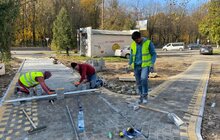 Фото 5: У лісопарку «Білогорща» та парку ім. І. Виговського завершують реконструкцію