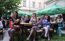 Фото 8: Внутрішній дворик Ратуші знов прийняв «Флюгерів Львова»
