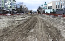 Фото 3: Реконструкція вул. Шевченка: на ділянці від вул. Бортнянського до вул. Ярослава Мудрого завершили облаштування колектора
