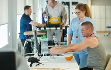 Фото 9: У лікарні святого Луки облаштували реабілітаційний центр для лікування поранених