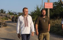 Фото 9: Мер Львова Андрій Садовий відвідав прифронтову Авдіївку
