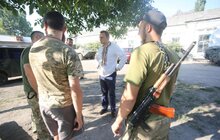 Фото 10: Мер Львова Андрій Садовий відвідав прифронтову Авдіївку