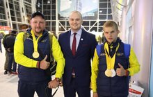 Фото 11: До Львова прибули чемпіони Ігор Нескорених-2018