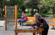 Фото 8: У парку «700-річчя Львова» облаштували великий дитячий ігровий простір