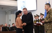 Фото 4: До Дня Сухопутних військ 29 львів’ян, які захищали Україну, посмертно нагородили «Почесним знаком Святого Юрія»