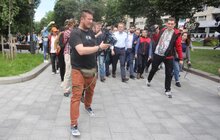 Фото 7: Міський голова Львова поспілкувався з псевдоактивістами