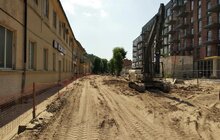 Фото 2: Ремонт вул. Замарстинівська: завершується заміна колектора від вул. Липинського до вул. Торф’яна