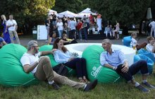 Фото 3: Leopolis Jazz Fest: концерт на сцені в парку культури у перший день фестивалю