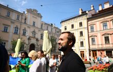 Фото 1: У центрі Львова урочисто відкрили площу Ангелів (відео)