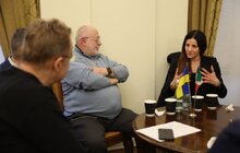Фото 3: Один із найвідоміших італійських хірургів допомагає лікувати поранених у Львові
