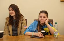 Фото 3: Діти з прифронтових і тимчасово окупованих міст Донеччини сьогодні відвідали львівську Ратушу
