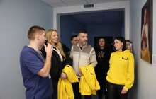 Фото 38: 2,5 мільйони для НЕЗЛАМНИХ: Оля Полякова разом із захисником з Азовсталі Михайлом Діановим приїхали до Львова