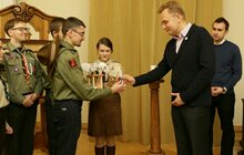 Фото 13: Пластуни передали місту Вифлеємський вогонь миру