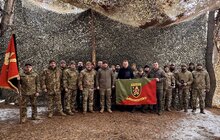 Фото 6: Мер Львова Андрій Садовий відвідав наших захисників на сході