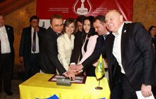Фото 22: З нагоди шахового турніру, у Львові погасили художню поштову марку