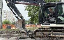 Фото 6: Реконструкція вул. Мазепи стартувала: на ділянці від вул. Миколайчука до вул. Орлика вже працює спецтехніка