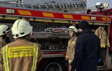 Фото 5: У трамвайному депо організували практичні заняття для майбутніх рятувальників
