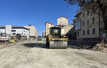 Фото 7: Другий етап реконструкції вул. Залізничної: частину ділянки вже готують до асфальтування