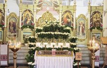 Фото 7: Молитва біля плащаниць храмів Львова