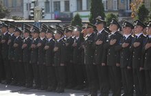 Фото 10: На площі біля пам’ятника Т. Шевченку відбулись урочистості з нагоди Дня захисника України
