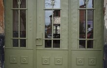 Фото 4: На Підзамчі відреставрували сецесійну металеву браму